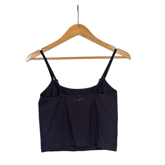 Maidenform Women's Cropped Shapewear Seamless Light Shaping Cami Size L Black - Picture 8 of 9